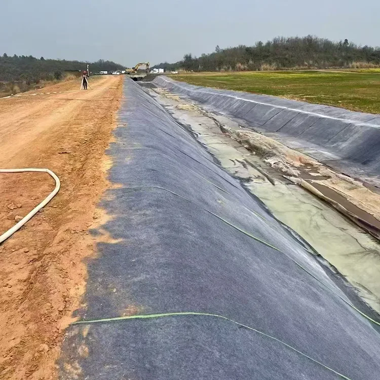Aquacultuur vijver betonnen deken