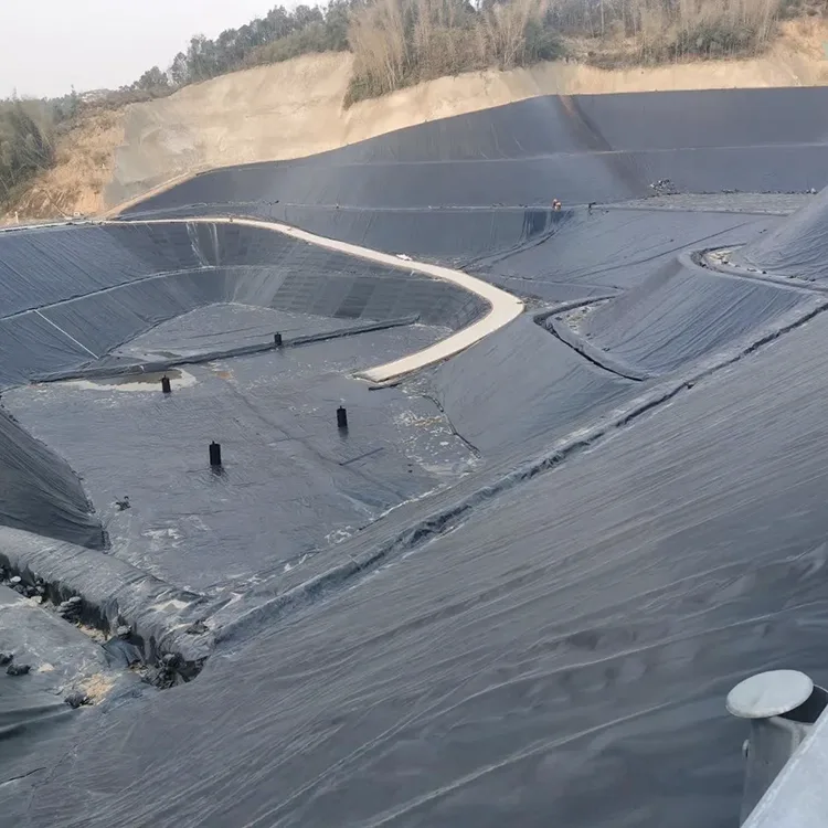 Tailings Pond-geomembraanvoering